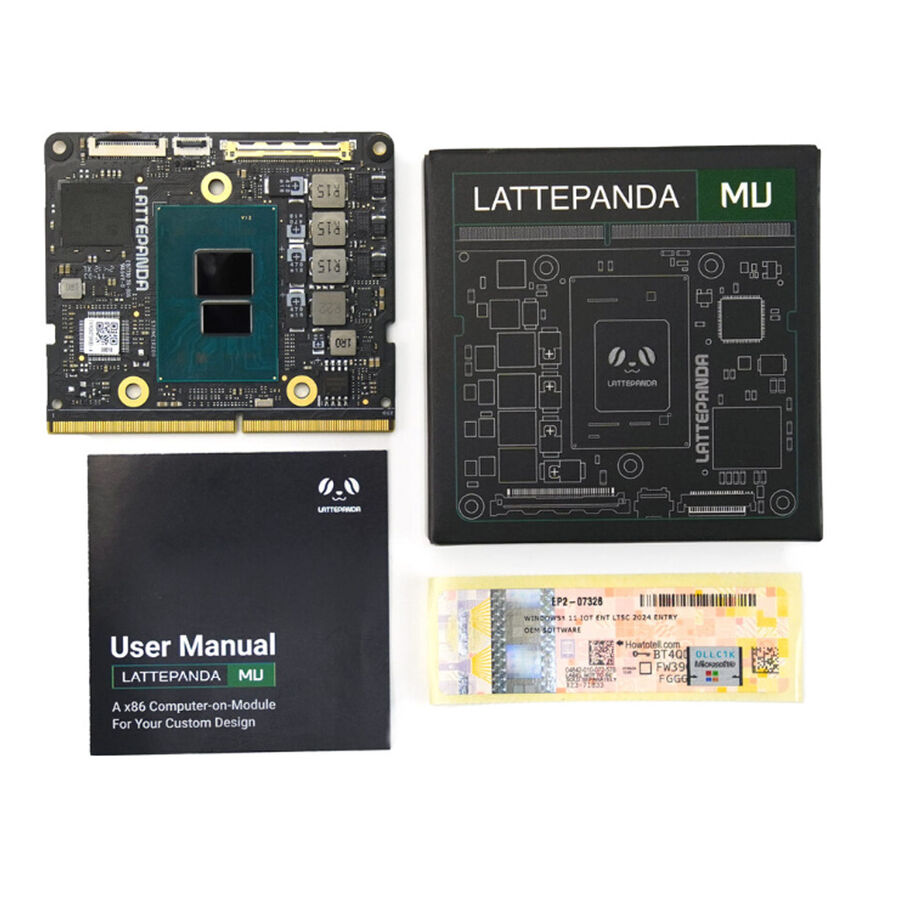 LattePanda Mu - A Micro x86 Compute Modül (N100 CPU, 8GB RAM, 64GB eMMC) - Win11 Lisanslı - 2