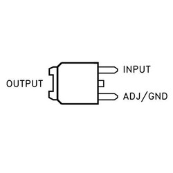 LD1086DT33TR 3.3V 1.5A Lineer Voltaj Regülatör TO252-3 - Thumbnail