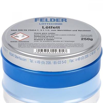 Lötfett - Lehim Pastası 250gram - Lötfett Felder