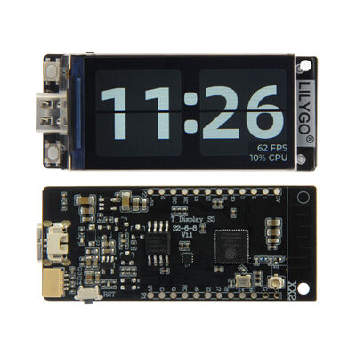 LILYGO - LILYGO T-Display-S3 ESP32-S3 ST7789 Wifi Bluetooth LCD Kablosuz 1.9 Inch Ekran Geliştirme Modülü