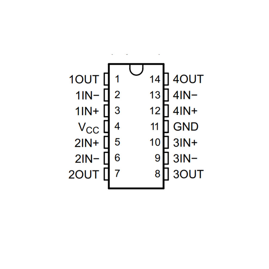 LM124DRG4 OpAmp Integrated SOIC-14 SMD