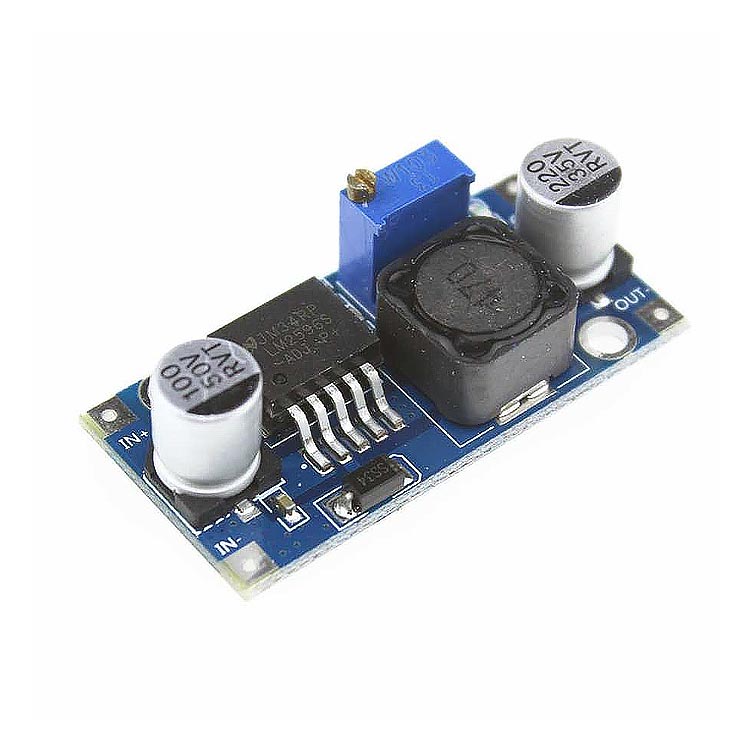 LM2596 Adjustable Voltage Step Down Power Module (4-35V Input - 1-30V Output)
