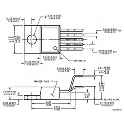 LM2596T-5.0 / NOPB 3A 5V Voltage Regulator Integration TO220-5 - Thumbnail