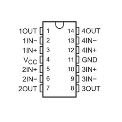 LM2902M SOIC-14 SMD OpAmp Integration - Thumbnail