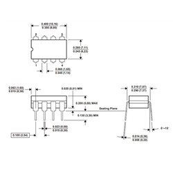 LM2904P OpAmp Integrated DIP-8 - Thumbnail