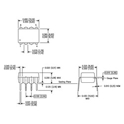 LM2907N Voltage Frequency Converter Integration DIP-8 - Thumbnail