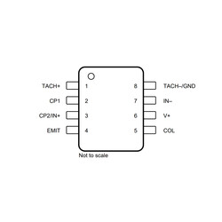 LM2917 Voltage Frequency Converter Integration DIP-8 - Thumbnail