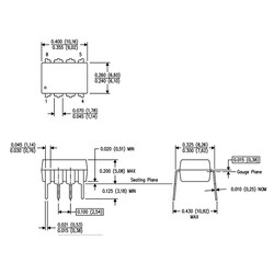 LM2917 Voltage Frequency Converter Integration DIP-8 - Thumbnail