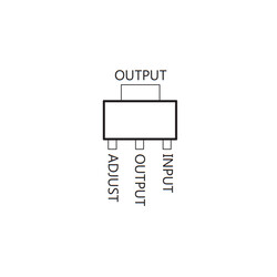 LM317DCYR 1.5A Sot223 Voltage Regulator - Thumbnail
