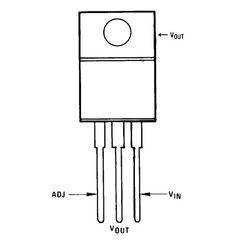 LM317HVT 1.5A Ayarlanabilir Lineer Voltaj Regülatör TO220 - Thumbnail