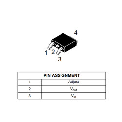 LM317MDTRKG SMD - Reducer TO252-3 - Thumbnail