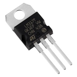 LM317T 1.2V - 37V Adjustable Voltage Regulator TO220-3 - Thumbnail