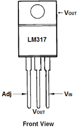 LM317T-DG 1.5A Ayarlanabilir Lineer Voltaj Regülatör TO220 - Thumbnail