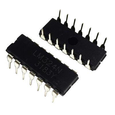 STM - Texas - LM324N 5mA 5mV OpAmp Entegresi DIP14
