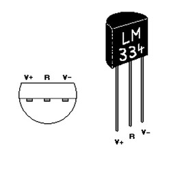 LM334 Adjustable Current and Power Regulator TO-92 - Thumbnail