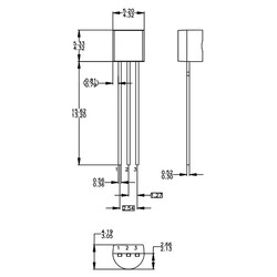 LM336Z5 5V Programlanabilir Şant Regülatör TO92-3 - Thumbnail