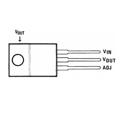 LM338T / NOPB 5A Linear Voltage Regulator TO220-3 - Thumbnail