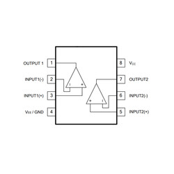 LM358G-S08-R SMD Op-Amp Entegresi SOP8 - Thumbnail