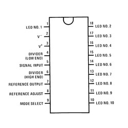 LM3914 Led Sürücü Entegresi Pdip-18 - Thumbnail