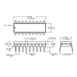 LM3914 Led Sürücü Entegresi Pdip-18 - Thumbnail