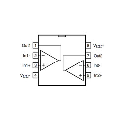 LM393DT SMD Soic8 Komparatör Entegresi - Thumbnail