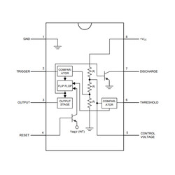 LM555 Zamanlayıcı Entegresi Dip8 - Thumbnail