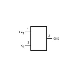 LM60BIM3 Sot23 Smd Temperature Sensor - Thumbnail