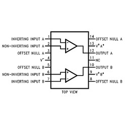 LM747 OpAmp Entegresi DIP-14 - Thumbnail