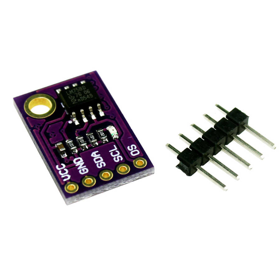 LM75A I2C Sıcaklık Sensör Modülü - Arduino Uyumlu