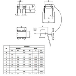 LM833N DIP-8 Amplifier Audio Integration - Thumbnail