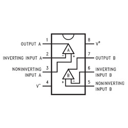 LMC6482IMX/NOPB SMD - OPAMP Entegresi - Thumbnail