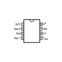 LMC7660IMX / NOPB SOIC-8 SMD DC - DC Converter Integration - Thumbnail