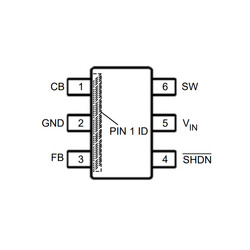 LMR14206XMKE/NOPB 0.6A Voltaj Regülatör Entegresi SOT23-6 - Thumbnail