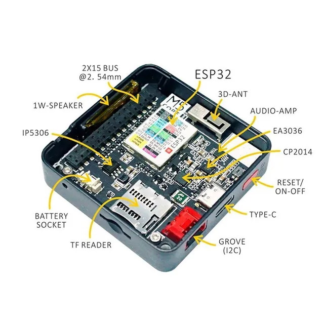 M5Stack ESP32 Temel Çekirdek loT Geliştirme Kiti V2.7 - Thumbnail