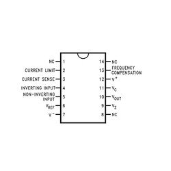 LM723 - UC723 Regulator TO-100 - Thumbnail