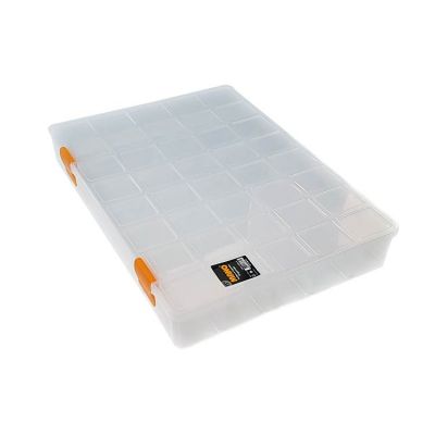 Mano - Mano Şeffaf Malzeme Kutusu 15 inç Klasik Organizer - Ş-ORG-15