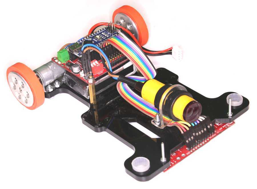  Maraton Çizgi İzleyen Robot Kiti (demonte)
