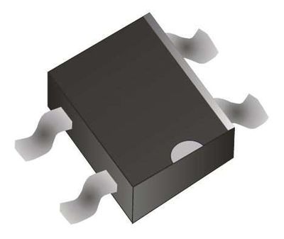 Hottech - MB6S Köprü Diyot TO269 SMD - 0.5A 600V