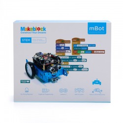 mBot V1.1 - Blue - Bluetooth Versiyonu STEM Eğitim Robotu - Thumbnail