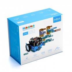 mBot V1.1 - Blue - Bluetooth Versiyonu STEM Eğitim Robotu - Thumbnail