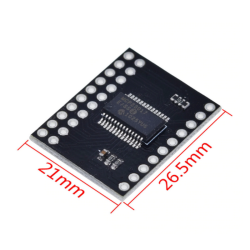 MCP23017 Serial Interface Module I2C SPI Bi-Directional 16-Bit I / O Extender - Thumbnail