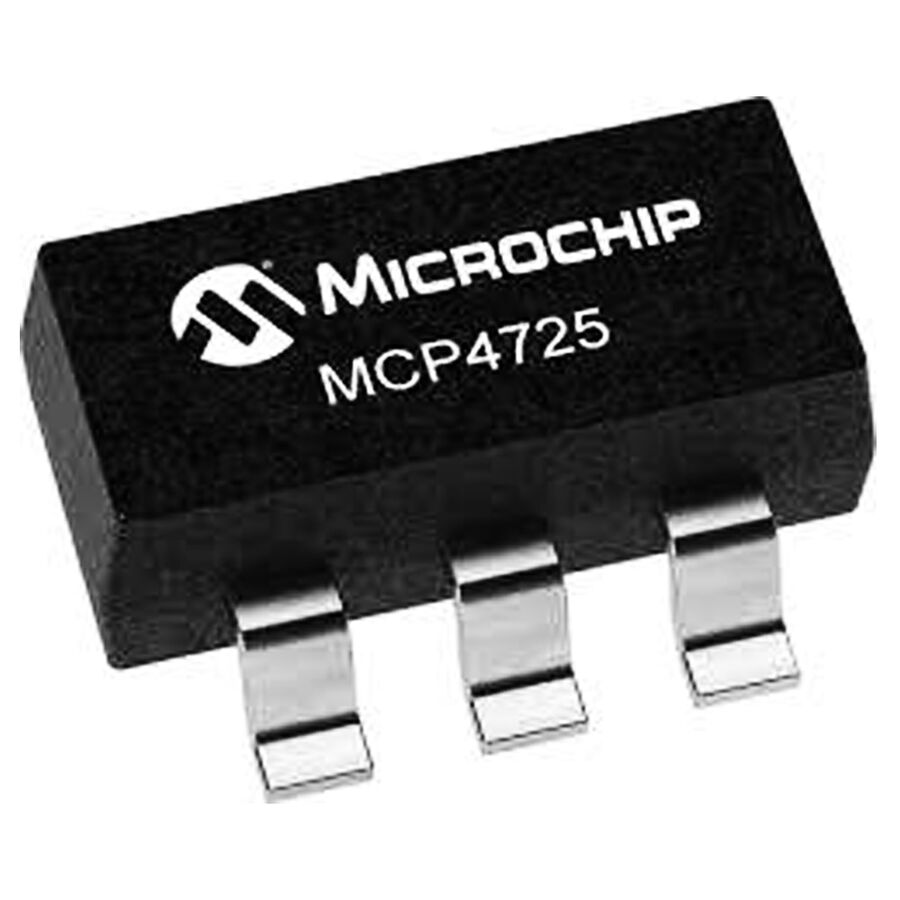 MCP4725A1T-E/CH 12-Bit SMD Dijital - Analog Çevirici Entegresi SOT23-6