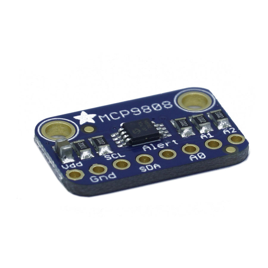 MCP9808 High Accuracy I2C Temperature Sensor Breakout Board