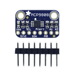 MCP9808 High Accuracy I2C Temperature Sensor Integrated Board - Thumbnail