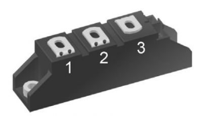IXYS - MDD72-16N1B 2x1600V 99A Diyot Modülü