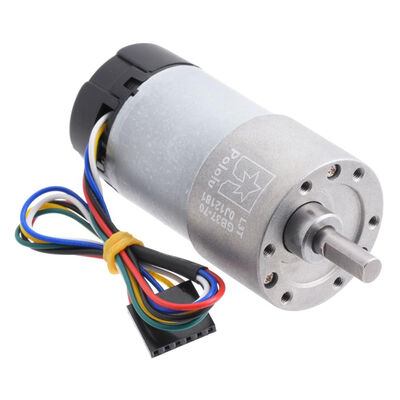 Pololu - Enkoderli Metal Redüktörlü Motor 12V 70:1 37x70mm
