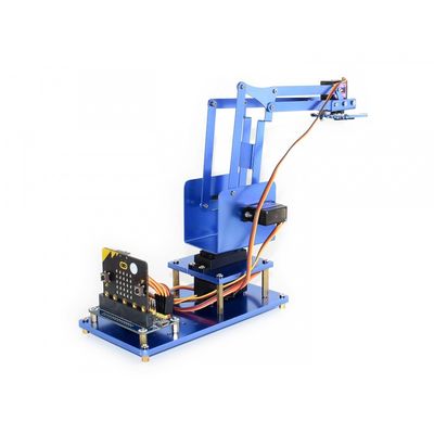 WaveShare - Mikro için 4-DOF Metal Robot Kol Kiti: micro bit-Bluetooth