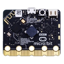Mikro:Bit V2 Geliştirme Kartı BLE Bluetooth 5.0 - Thumbnail