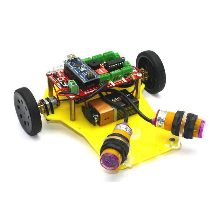 Mini Robot Gövdesi - Sarı