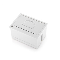 Mini Termal Makbuz Yazıcısı 58mm Beyaz USB - TTL - Thumbnail